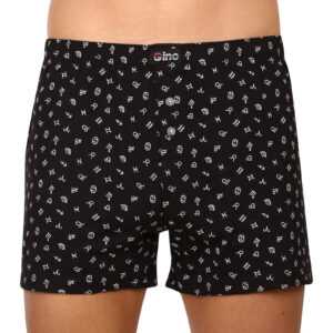 Gino Pánské trenky Gino černé (75187) M