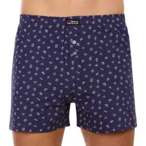 Gino Pánské trenky Gino modré (75187) XL