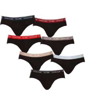 Calvin Klein 7PACK pánské slipy CK ONE černé (NB2859A-6M2) M