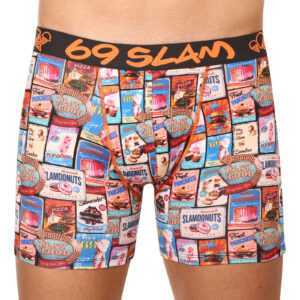 69SLAM Pánské boxerky 69SLAM fit vintage food sign (MBYVFS-PO) M