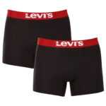 Levis 2PACK pánské boxerky Levis černé (905001001 200) XL