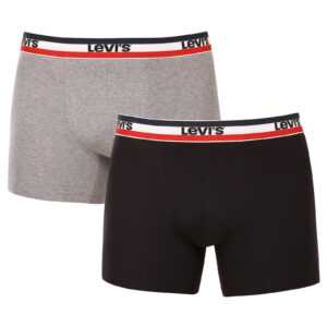 Levis 2PACK pánské boxerky Levis vícebarevné (905005001 004) M