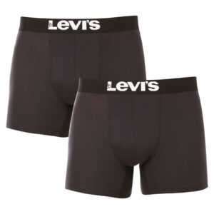 Levis 2PACK pánské boxerky Levis černé (905001001 884) XL