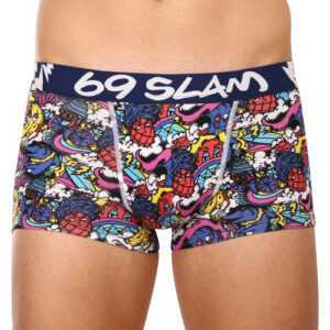 69SLAM Pánské boxerky 69SLAM hip bamboo fruit cake (MHBFRC-BB) L