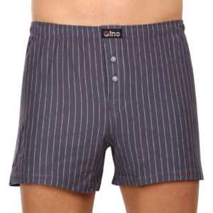 Gino Pánské trenky Gino šedé (75186) XL