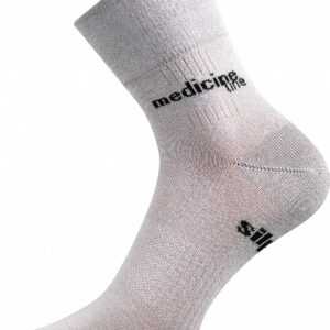 VoXX Ponožky VoXX světle šedé (Mission Medicine) S
