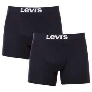 Levis 2PACK pánské boxerky Levis tmavě modré (905001001 321) XL