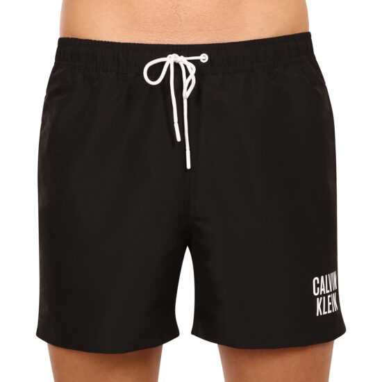 Pánské plavky Calvin Klein černé (KM0KM00740 BEH) M Calvin Klein Pánské plavky Calvin Klein černé (KM0KM00740 BEH) M