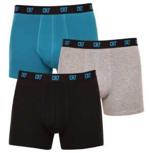 CR7 3PACK pánské boxerky CR7 vícebarevné (8100-49-692) M