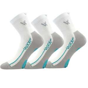 VoXX 3PACK ponožky VoXX bílé (Barefootan-white) M