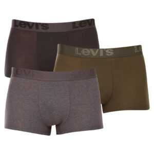 Levis 3PACK pánské boxerky Levis vícebarevné (905042001 021) S