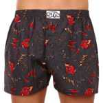 Styx Pánské trenky Styx art klasická guma nadrozměr drápy (E1552) 4XL