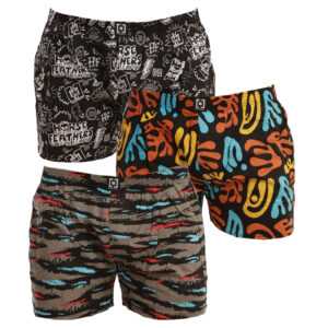 Horsefeathers 3PACK pánské trenky Horsefeathers Manny (AA1035TUV) S