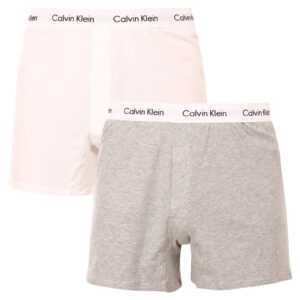 Calvin Klein 2PACK pánské trenky Calvin Klein vícebarevné (NB3522A-BL6) S