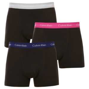 Calvin Klein 3PACK pánské boxerky Calvin Klein černé (U2662G-CAQ) M