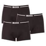 Hugo Boss 3PACK pánské boxerky Hugo Boss černé (50473916 001) XXL