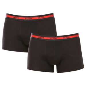 Hugo Boss 2PACK pánské boxerky Hugo Boss černé (50469775 001) XL