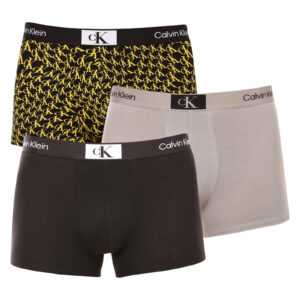 Calvin Klein 3PACK pánské boxerky Calvin Klein vícebarevné (NB3528A-DXT) M