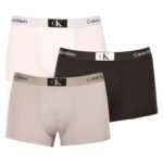 Calvin Klein 3PACK pánské boxerky Calvin Klein vícebarevné (NB3532A-FRQ) S