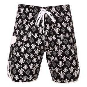 69SLAM Pánské plavky 69SLAM slam turtle theo (SCSTRT-BW) M