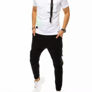 Dstreet Originální bílo-černá souprava