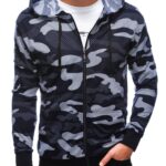 Inny Granátová maskáčová mikina B1523