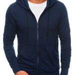 Inny Granátová  mikina s kapucí na zip B1211