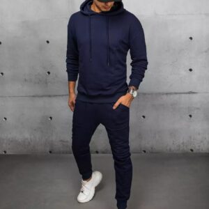 Dstreet Atraktivní granátová tepláková souprava