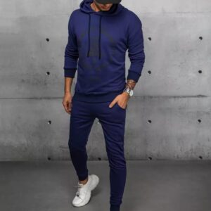 Dstreet Nádherná granátová tepláková souprava