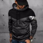 Dstreet Šedá mikina v originálním provedení