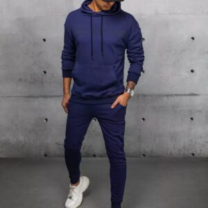 Dstreet Granátová tepláková souprava ve stylovém provedení