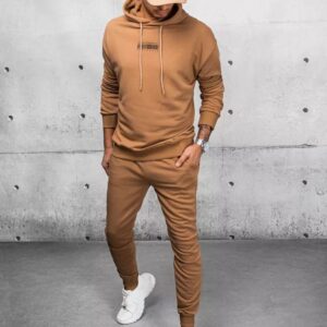 Dstreet Kamelová tepláková souprava s potiskem