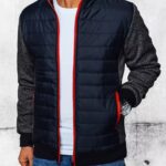 Dstreet Přechodná granátová bunda bez kapuce