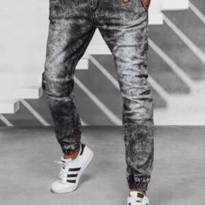 Dstreet Černé jogger v originálním vzhledem