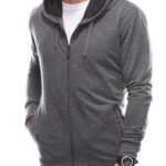 Inny Šedá mikina s kapucí B1560