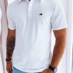 Dstreet Polokošile v bílé barvě v jedinečném stylu