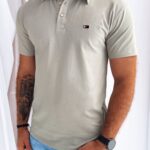 Dstreet Polokošile v šedé barvě v jedinečném stylu