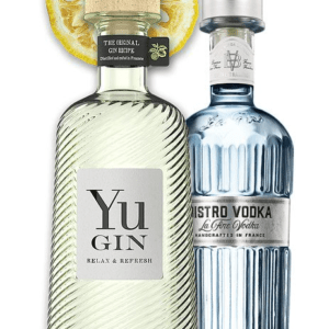 Yu Gin 43% & Bistro vodka 40% 2×0